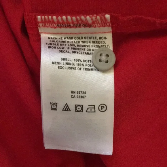 Columbia PFG Red Georgia Bulldogs Fishing Shirt Size Large - Picture 9 of 10